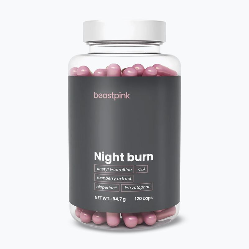 Spalacz tłuszczu GymBeam Night Burn 120 kapsułek
