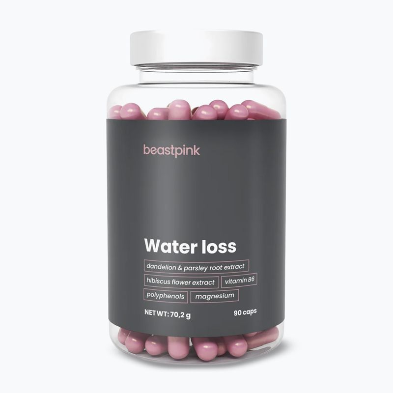 Suplement GymBeam Water Loss - BeastPink 90 caps