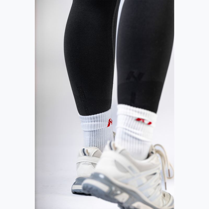 Legginsy treningowe damskie NEBBIA Power black 7