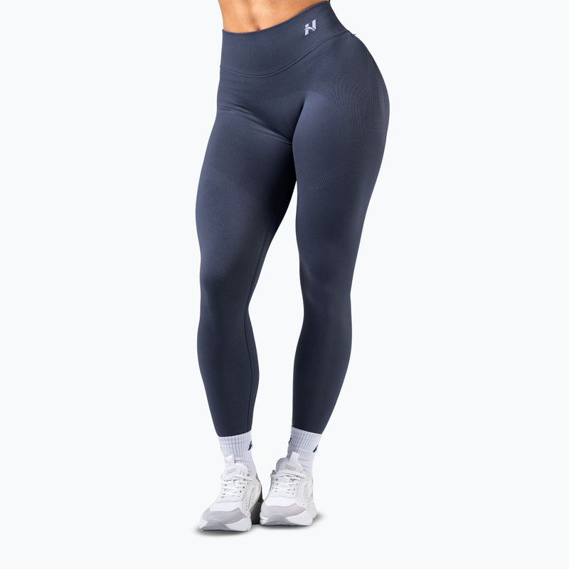 Legginsy treningowe damskie NEBBIA Power grey