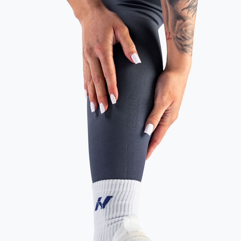 Legginsy treningowe damskie NEBBIA Power grey 10