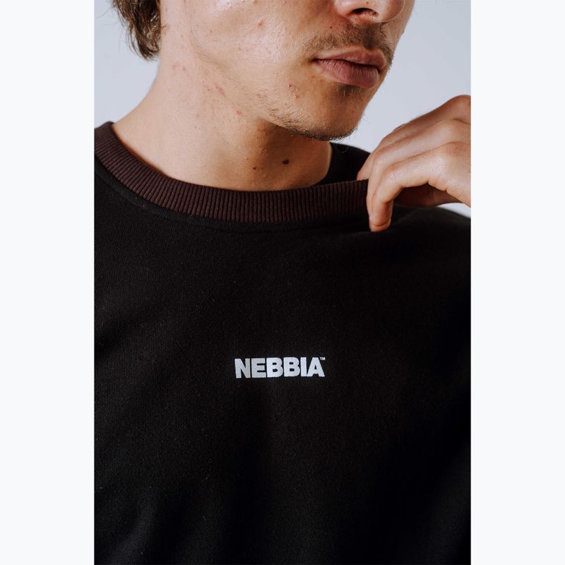 Bluza męska NEBBIA Power FZ dark brown camo 7