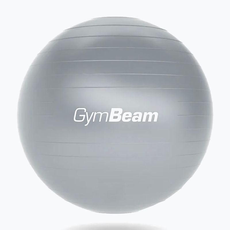 Piłka gimanstyczna GymBeam FitBall 65 cm grey
