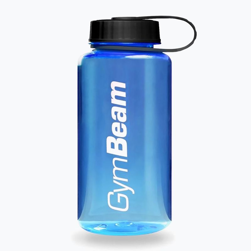 Butelka GymBeam Blue 1000 ml clear