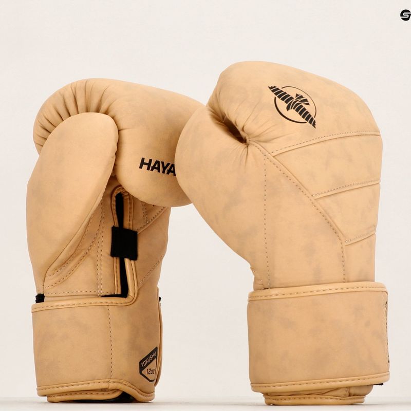 Rękawice bokserskie Hayabusa T3 LX tan 8