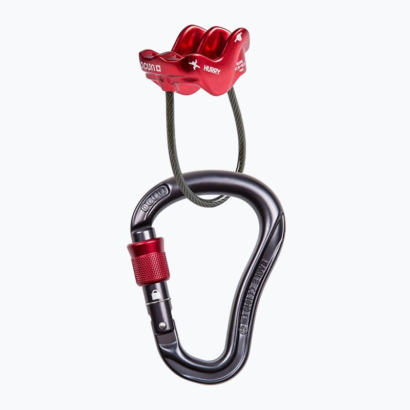 Zestaw do asekuracji Ocun Belay Condor Screw/Hurry red