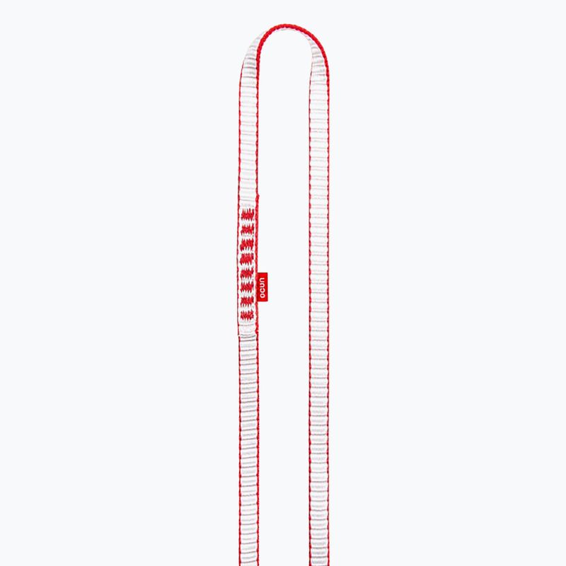 Taśma wspinaczkowa Ocun O-Sling Bio-Dyn 30 cm/11 mm red