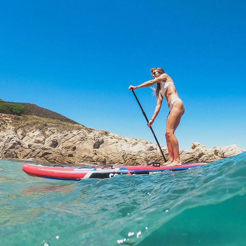 Zestaw deska SUP pompowana Coasto Turbo 12'6'' blue/red 15