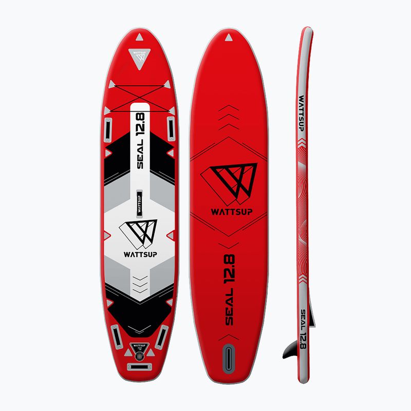 Deska SUP WATTSUP Seal 12'8" red 2