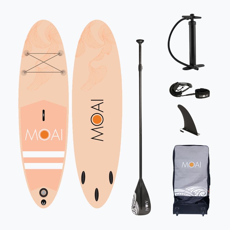 Zestaw deska SUP pompowana MOAI Beach Vibe 10'6'' dawn