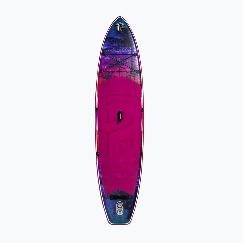 Zestaw deska SUP pompowana iBoard Purple Palm 11' 2
