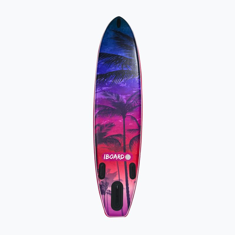 Deska SUP iBoard Purple Palm 11' 3