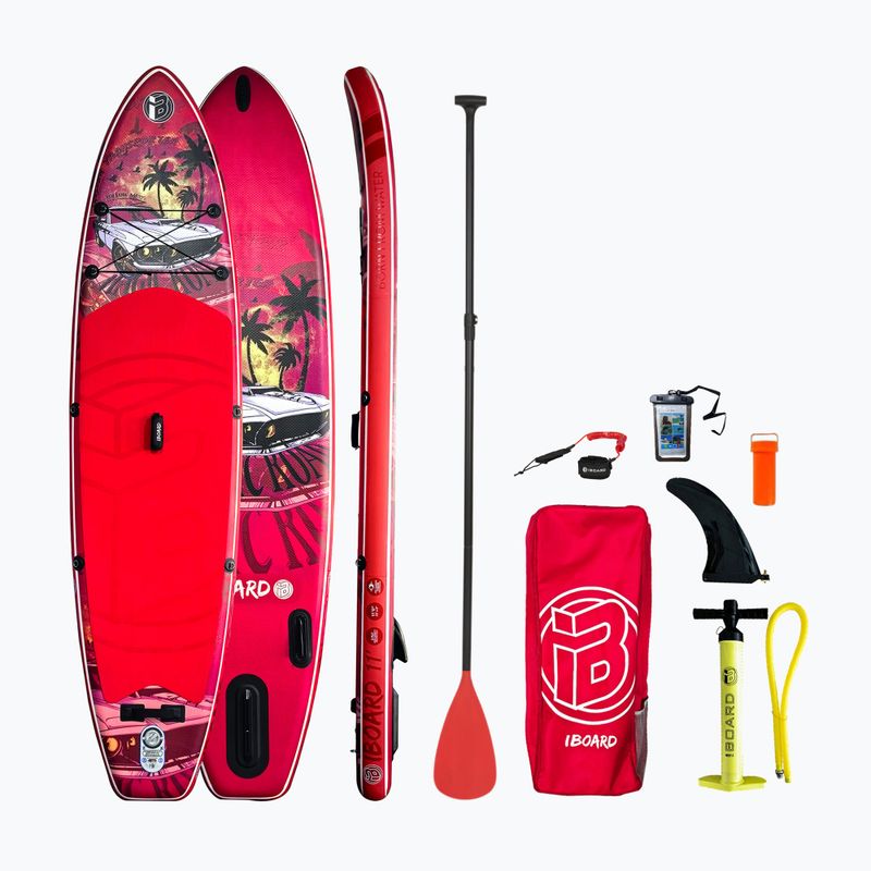 Zestaw deska SUP pompowana iBoard Magic Ride 11'