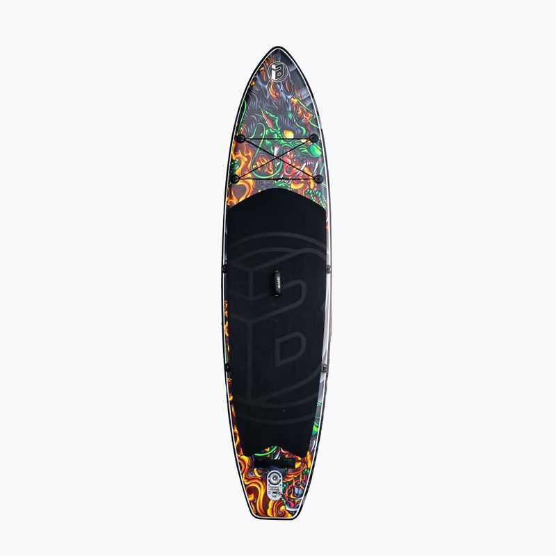 Zestaw deska SUP pompowana iBoard Green Dragon 11' 2