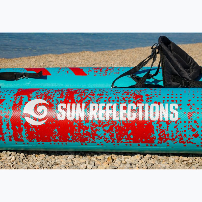 Kajak pompowany 2-osobowy Sun Reflections Tube blue/red 8