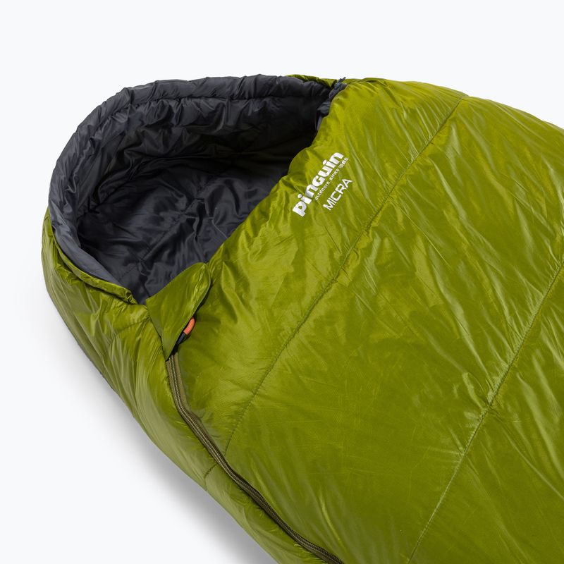Śpiwór Pinguin Micra CCS 185 cm/right green 2
