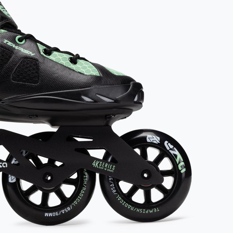 Rolki damskie Tempish Ezza Lady 90 black/mint 5