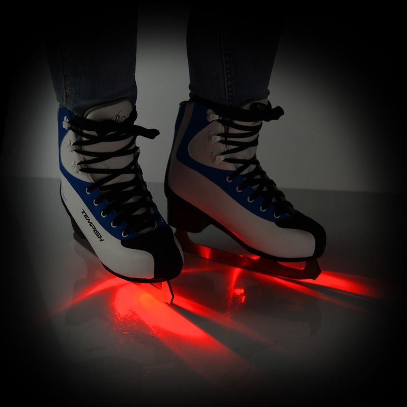 Lampki LED do łyżew Tempish Led Skate Lights 2 pack red 2