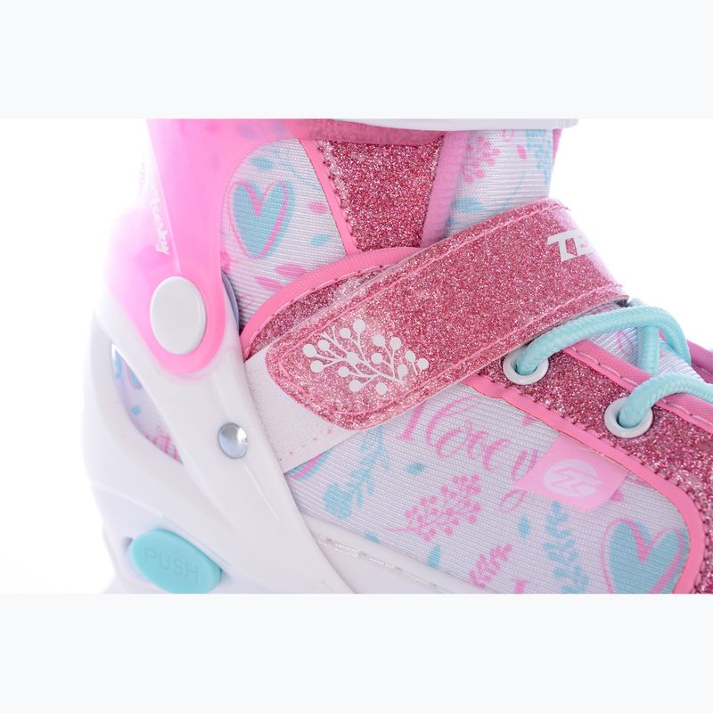 Łyżwy dziecięce Tempish Ice Sky Girl white/pink 16