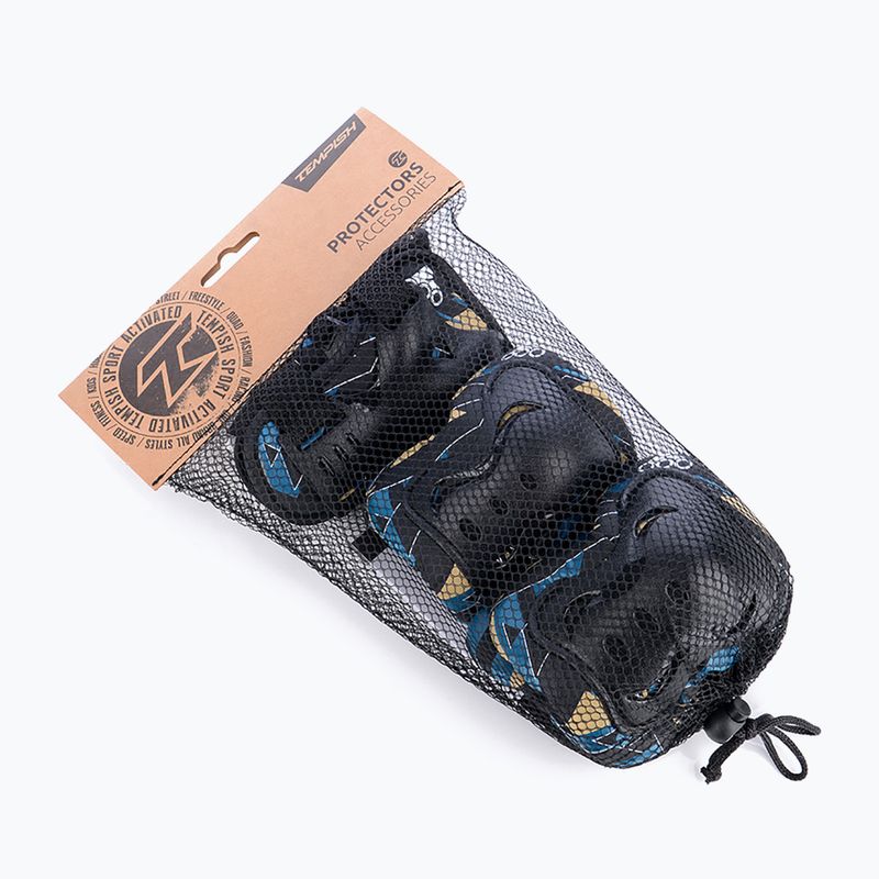 Zestaw ochraniaczy dziecięcych Tempish Stryker black 3