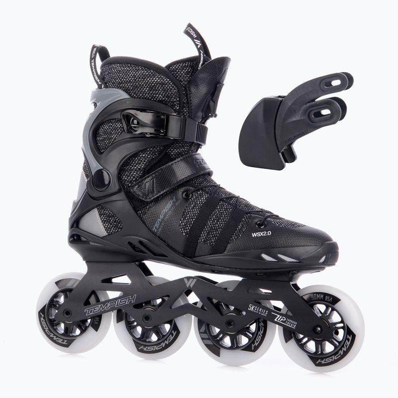 Rolki męskie Tempish WSX 90 FLS black 2