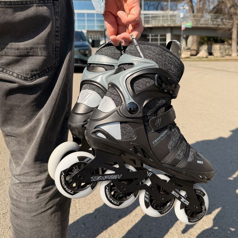 Rolki męskie Tempish WSX 90 FLS black 12
