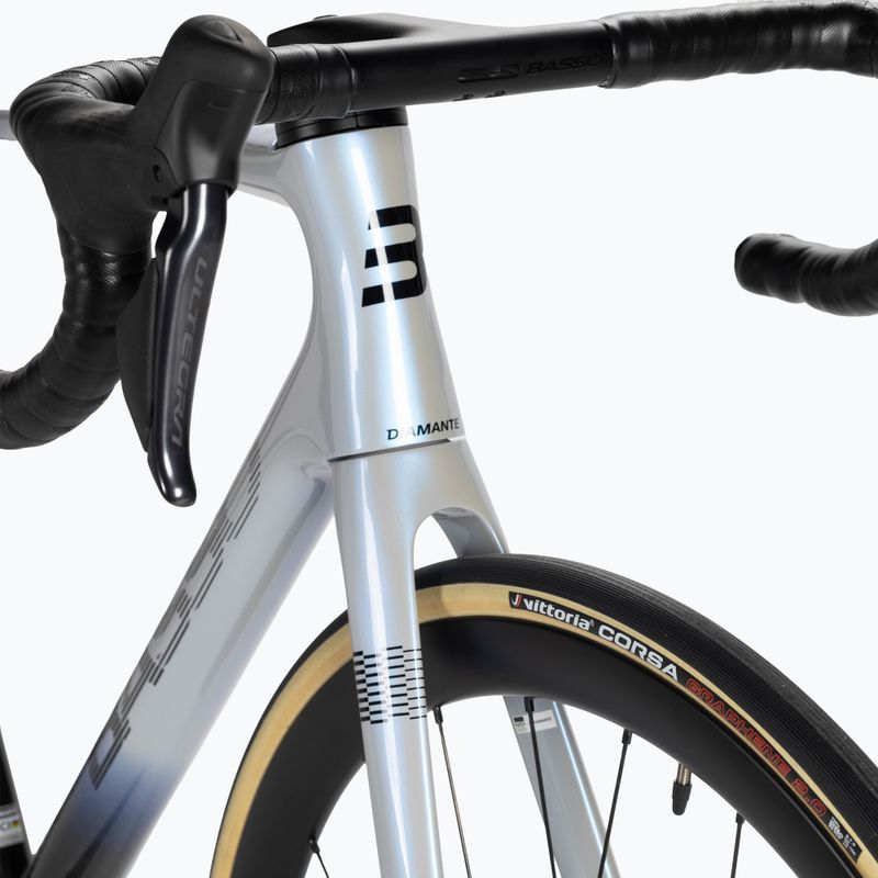 Rower szosowy Basso Diamante Disc fade opal white 4