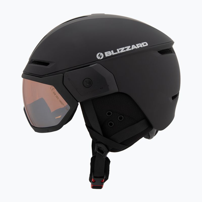Kask narciarski Blizzard Edge Visor black/mirror smoke 3