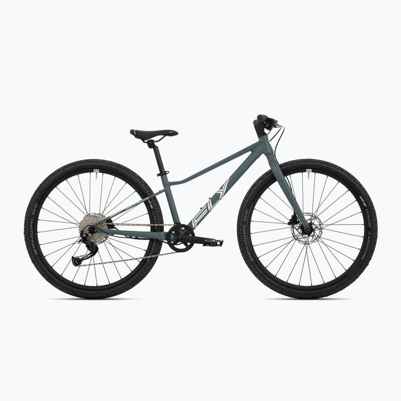 Rower młodzieżowy Superior F.L.Y. 27 2022 matte trooper green/hologram chrome