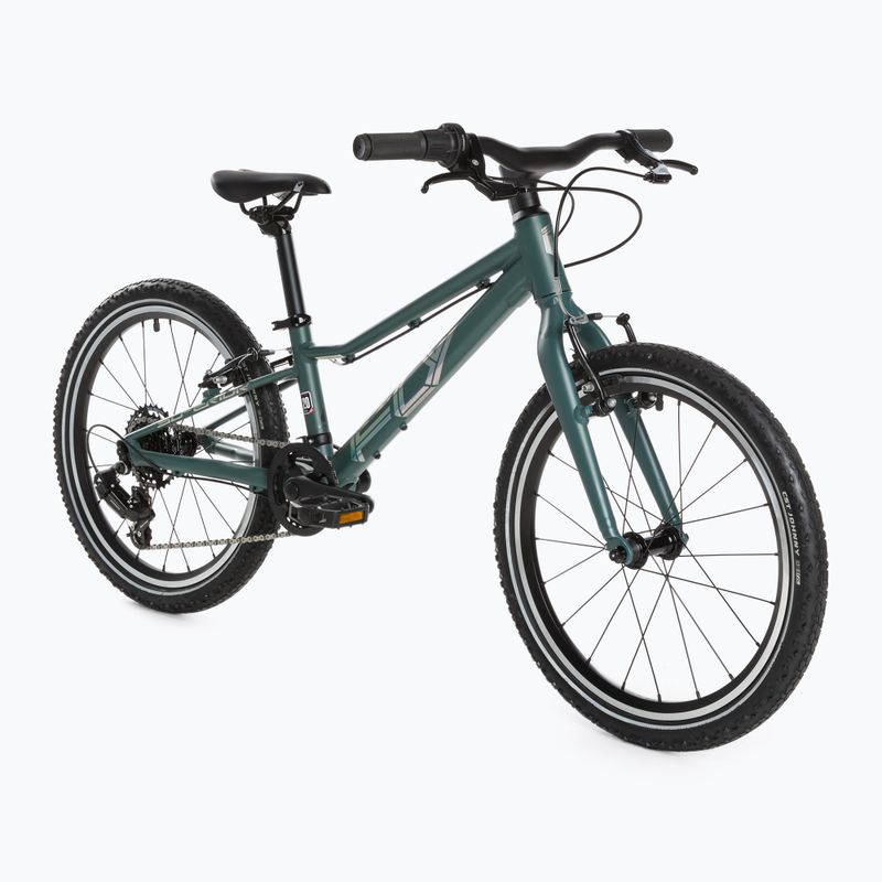 Rower dziecięcy Superior F.L.Y. 20 VB matte trooper green/hologram chrome 2