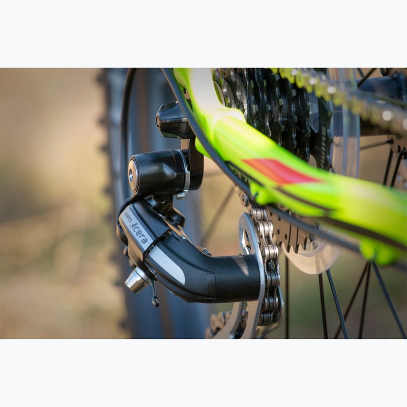 Rower młodzieżowy Superior RACER XC 27 DB matte lime/red 7