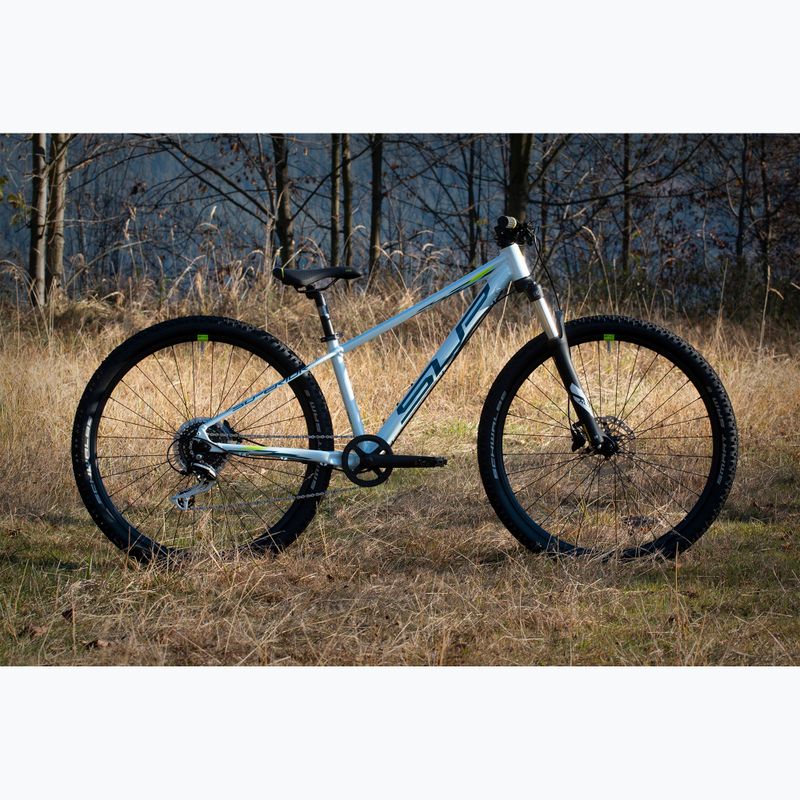 Rower młodzieżowy Superior RACER XC 27 DB gloss white/blue/neonyellow 2