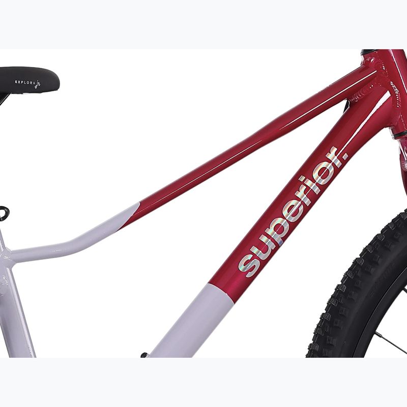 Rower młodzieżowy Superior F.L.Y. 27 gloss purple 4