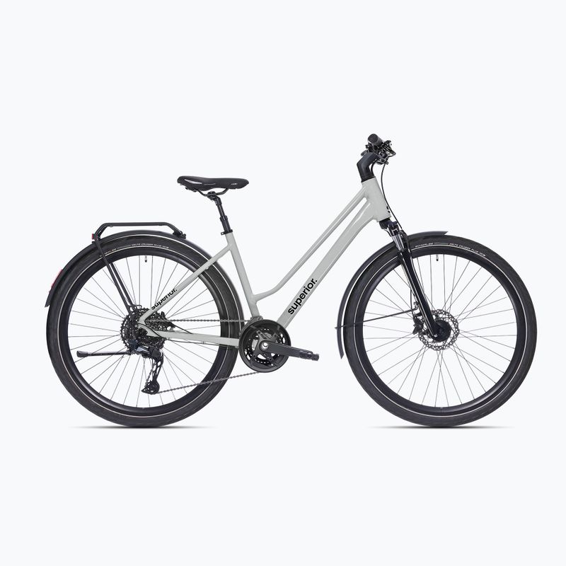 Rower trekkingowy damski Superior BLOX 6.2 T MS gloss grey