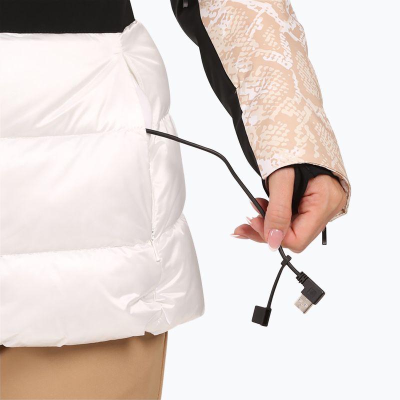 Kurtka narciarska damska Kilpi Lena white 8