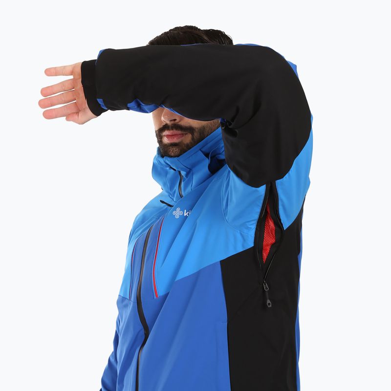 Kurtka narciarska męska Kilpi Tonnsi dark red 4