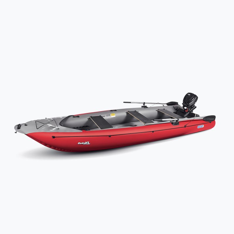 Kajak pompowany 3-osobowy Gumotex Ruby XL 430 cm red 3