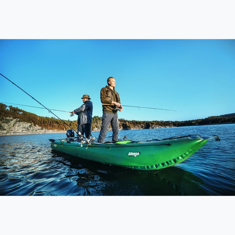 Kajak pompowany 3-osobowy Gumotex Alfonso 430 cm dark green 11