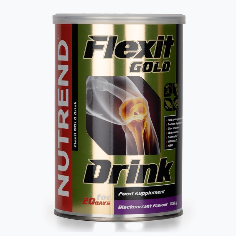 Suplement Nutrend Flexit Drink Gold Czarna Porzeczka 400 g