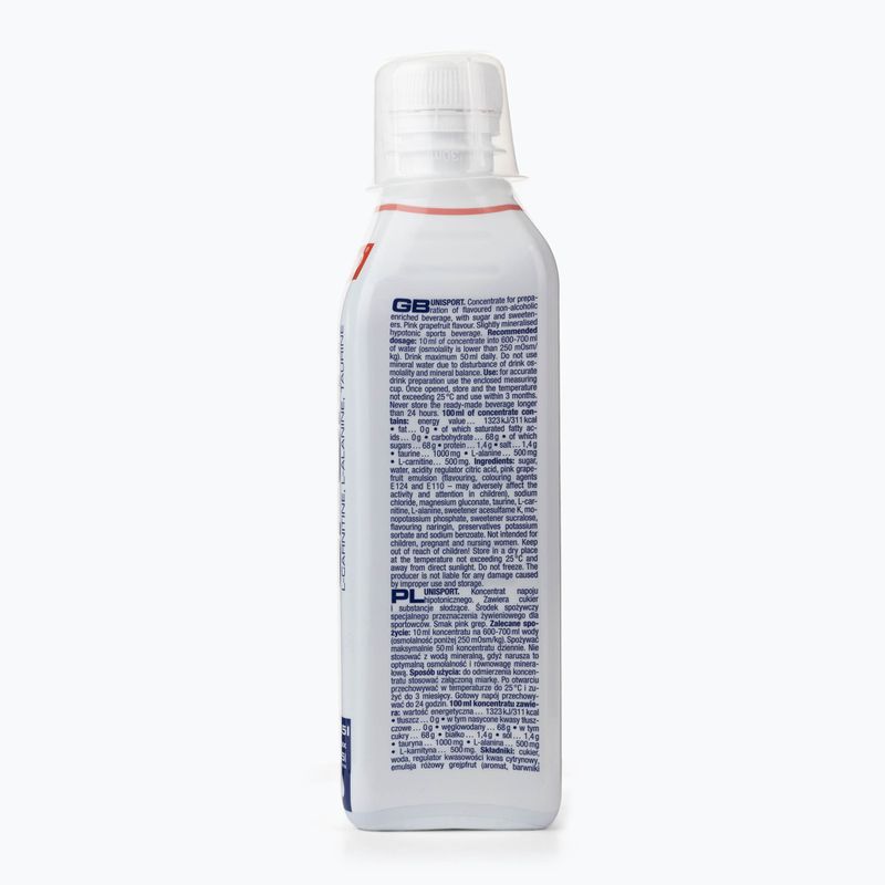 Napój izotoniczny Nutrend Unisport Pink Grep 500 ml 2