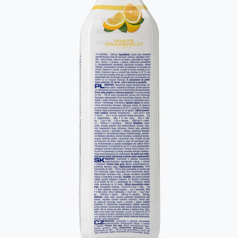 Napój izotoniczny Nutrend Unisport Biały Grejfrut 1000 ml 2