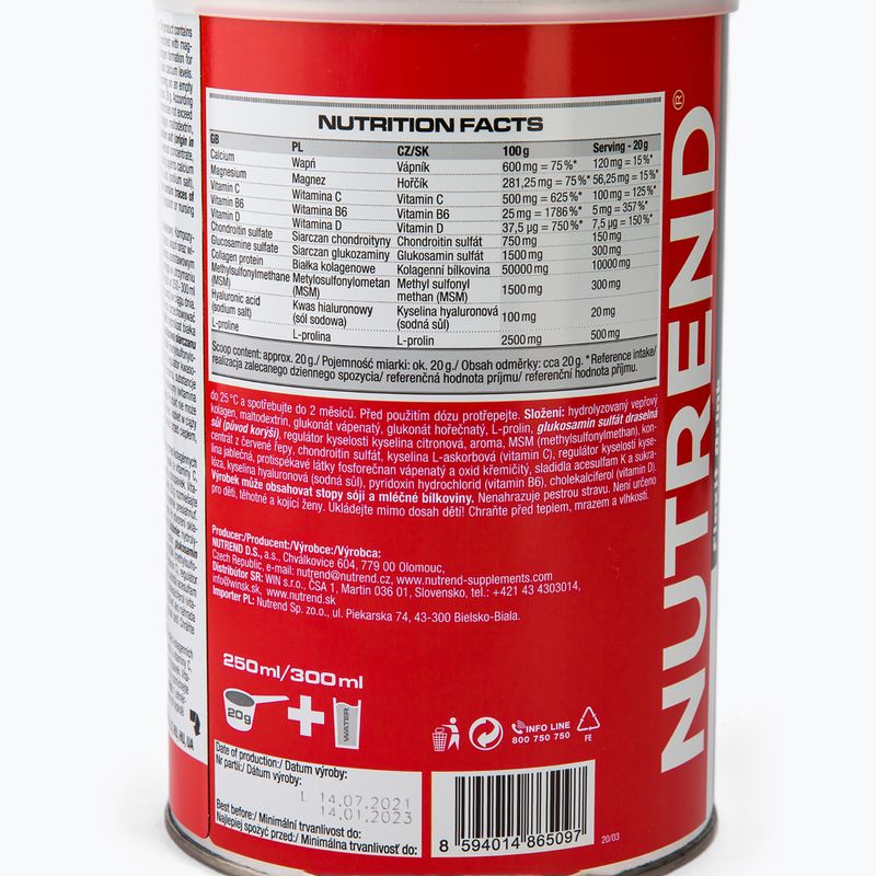 Suplement Nutrend Flexit Drink Truskawka 400 g 3