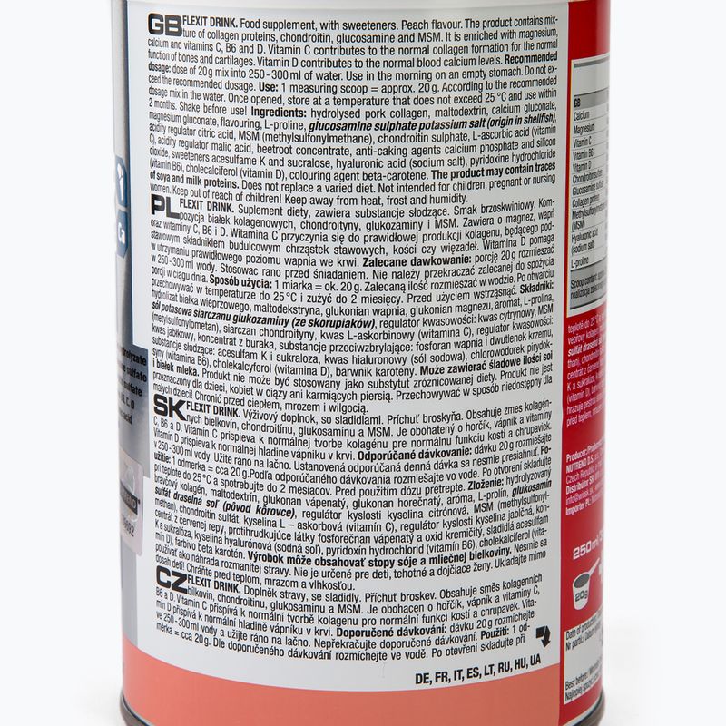 Suplement Nutrend Flexit Drink Brzoskwinia 400 g 2