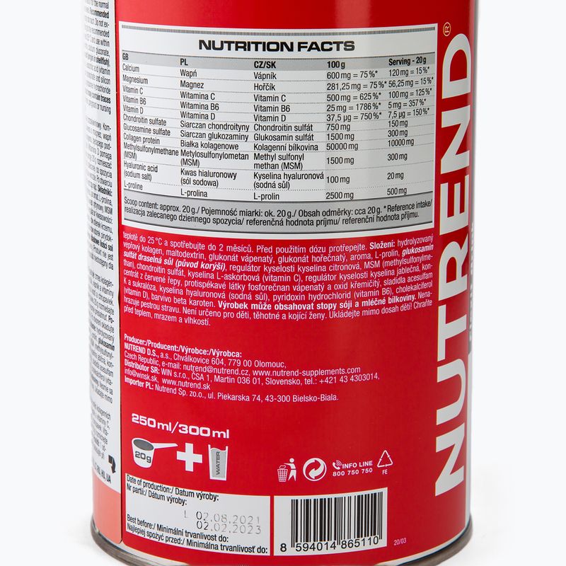 Suplement Nutrend Flexit Drink Brzoskwinia 400 g 3