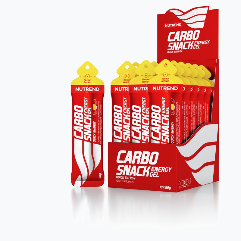 Żel energetyczny Nutrend Carbosnack Saszetka Gorzka Cytryna 50 g