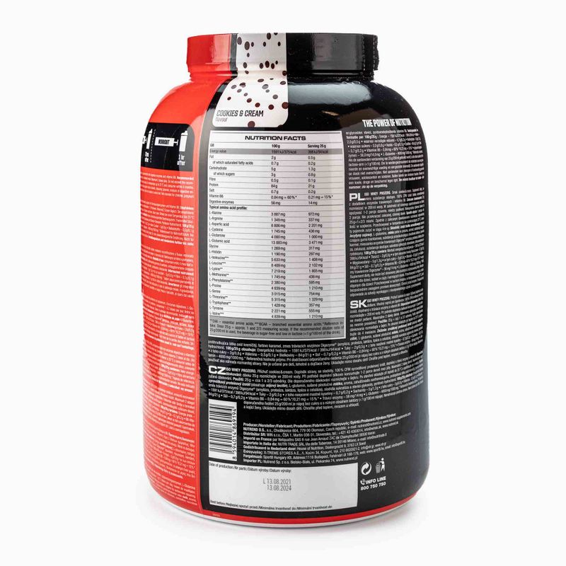 Whey Nutrend Iso Prozero Cookies Cream 3