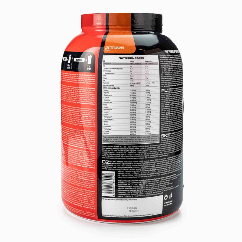 Whey Nutrend Iso Prozero Słony Karmel 2