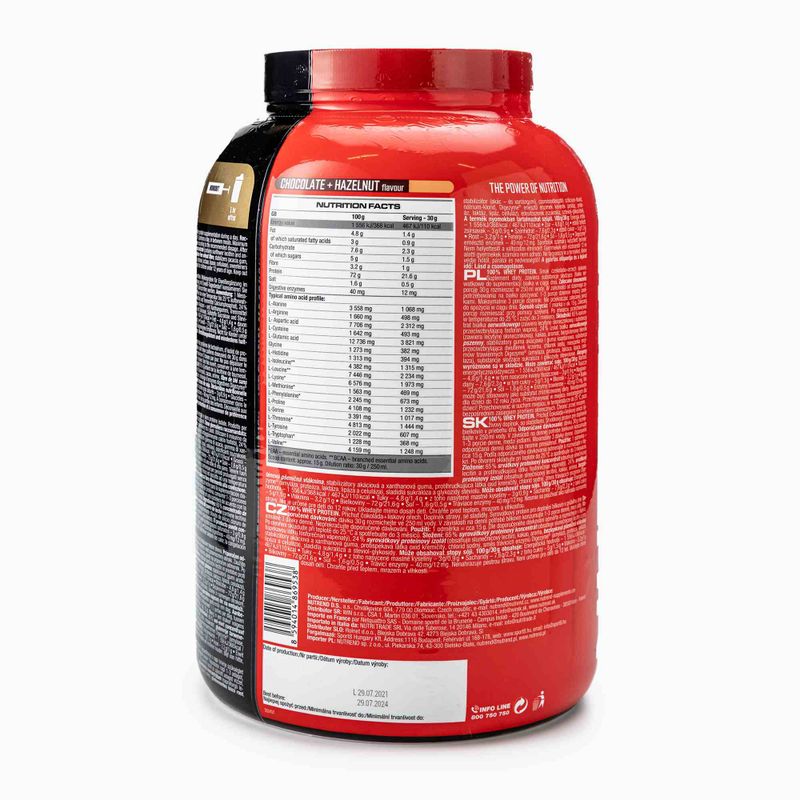 Whey Nutrend 100% Protein Czekolada-Orzech 2250 g 3