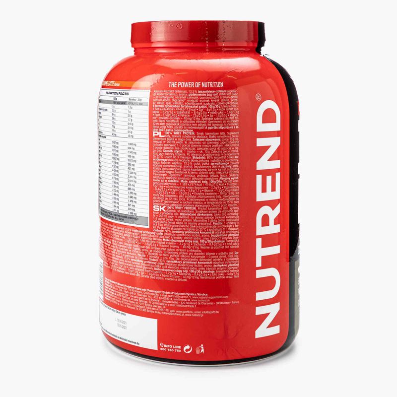 Whey Nutrend 100% Protein Karmelowe Latte 2250 g