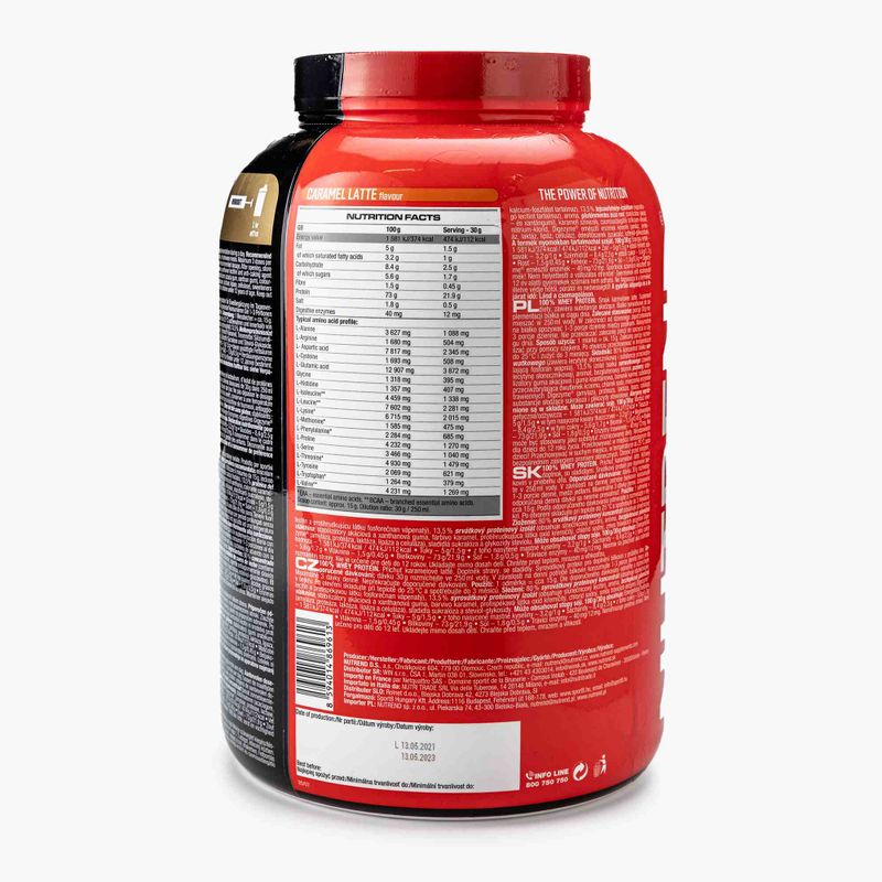Whey Nutrend 100% Protein Karmelowe Latte 2250 g 2